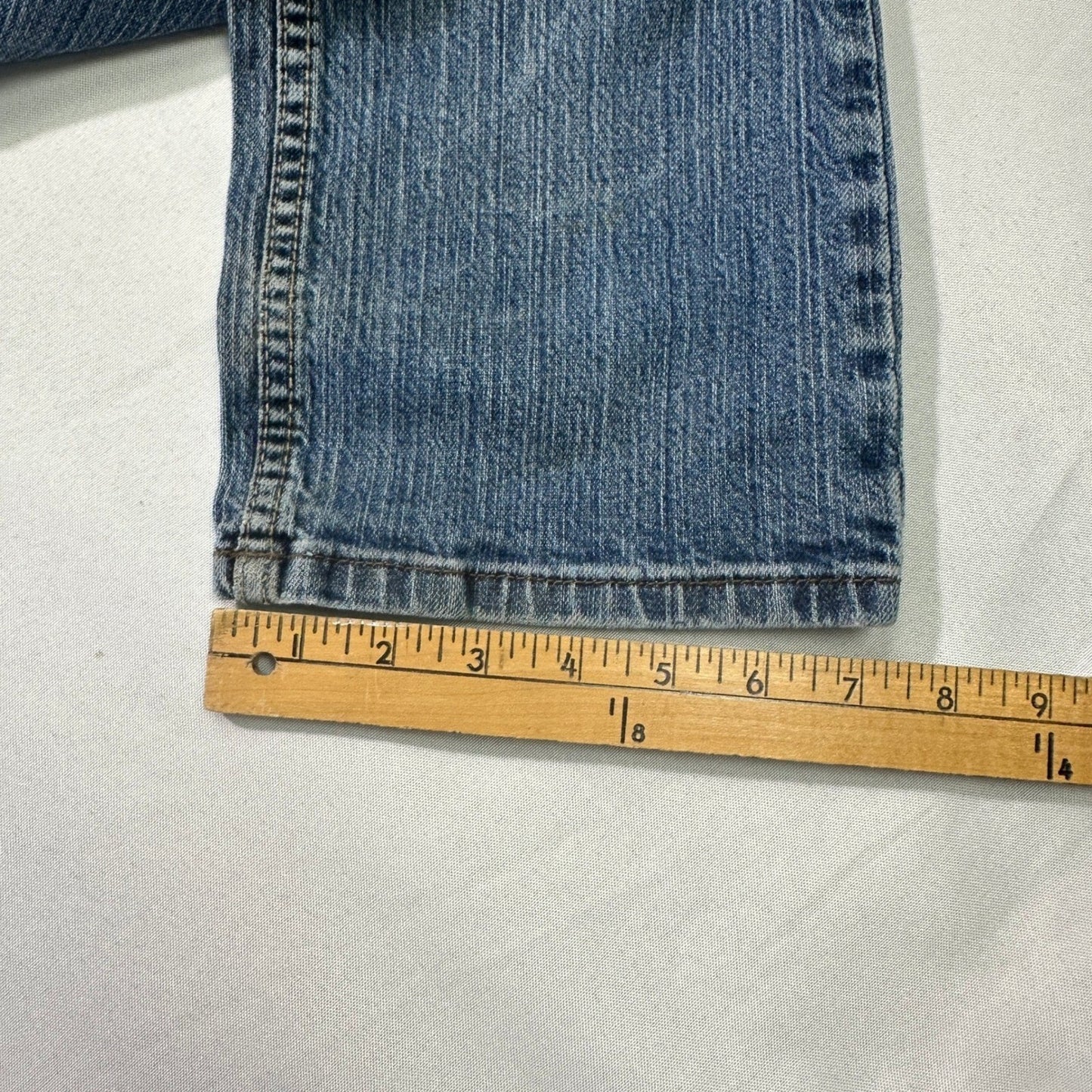 Cody James Slim Straight Jeans Mens 31x36 Blue Medium Wash Western Cowboy Denim