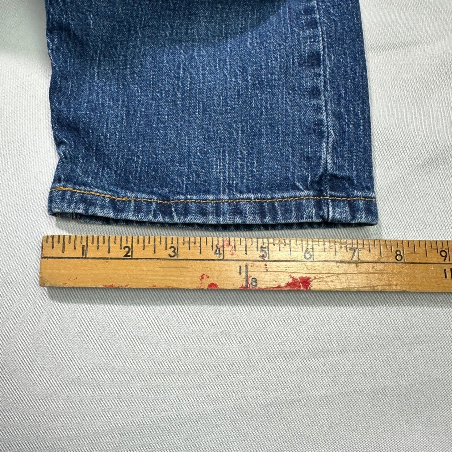 Levi Strauss 502 Regular Taper Mens Jeans Blue Medium Wash W38 L30 Denim Pants