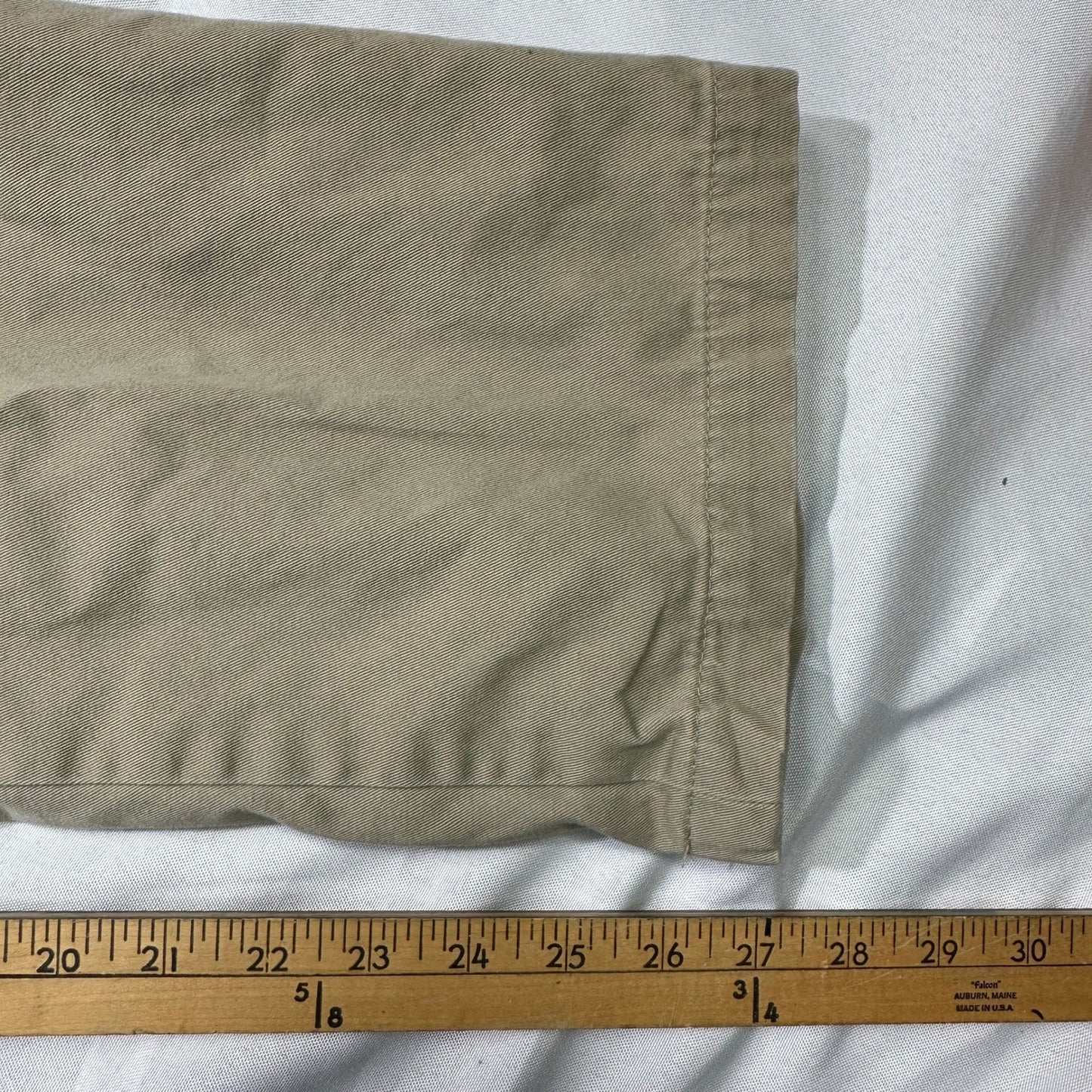 Polo Ralph Lauren Classic Fit Chino Mens 38x34 Khaki Tan Cotton Twill Pants