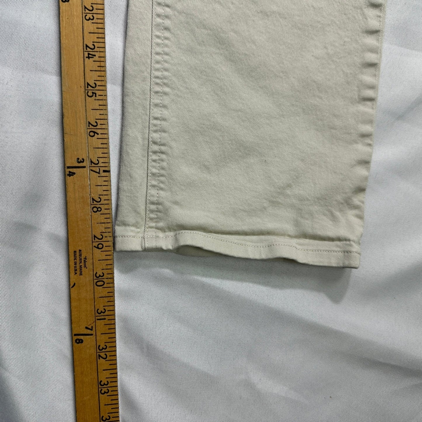 Brooks Brothers Chino Pants 38x32 Stone Khaki Stretch Cotton Cargo Style