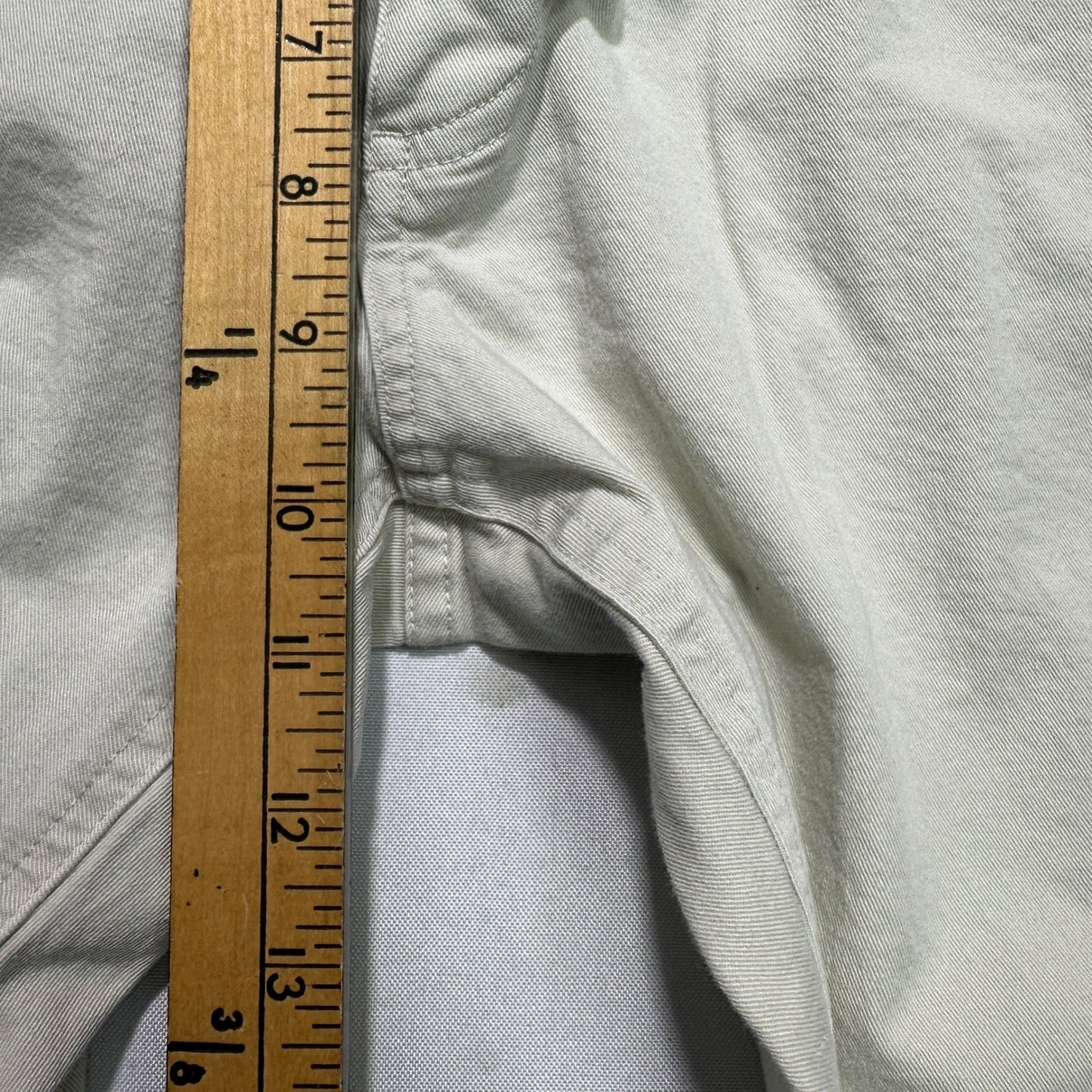 Brooks Brothers Chino Pants 38x32 Stone Khaki Stretch Cotton Cargo Style