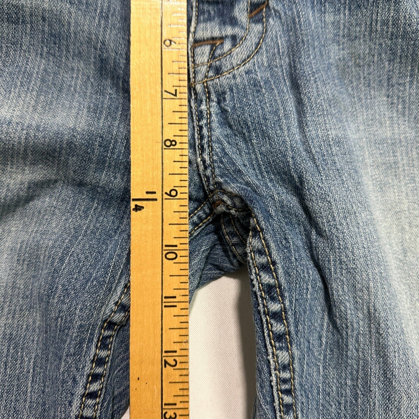Cody James Slim Straight Jeans Mens 31x36 Blue Medium Wash Western Cowboy Denim
