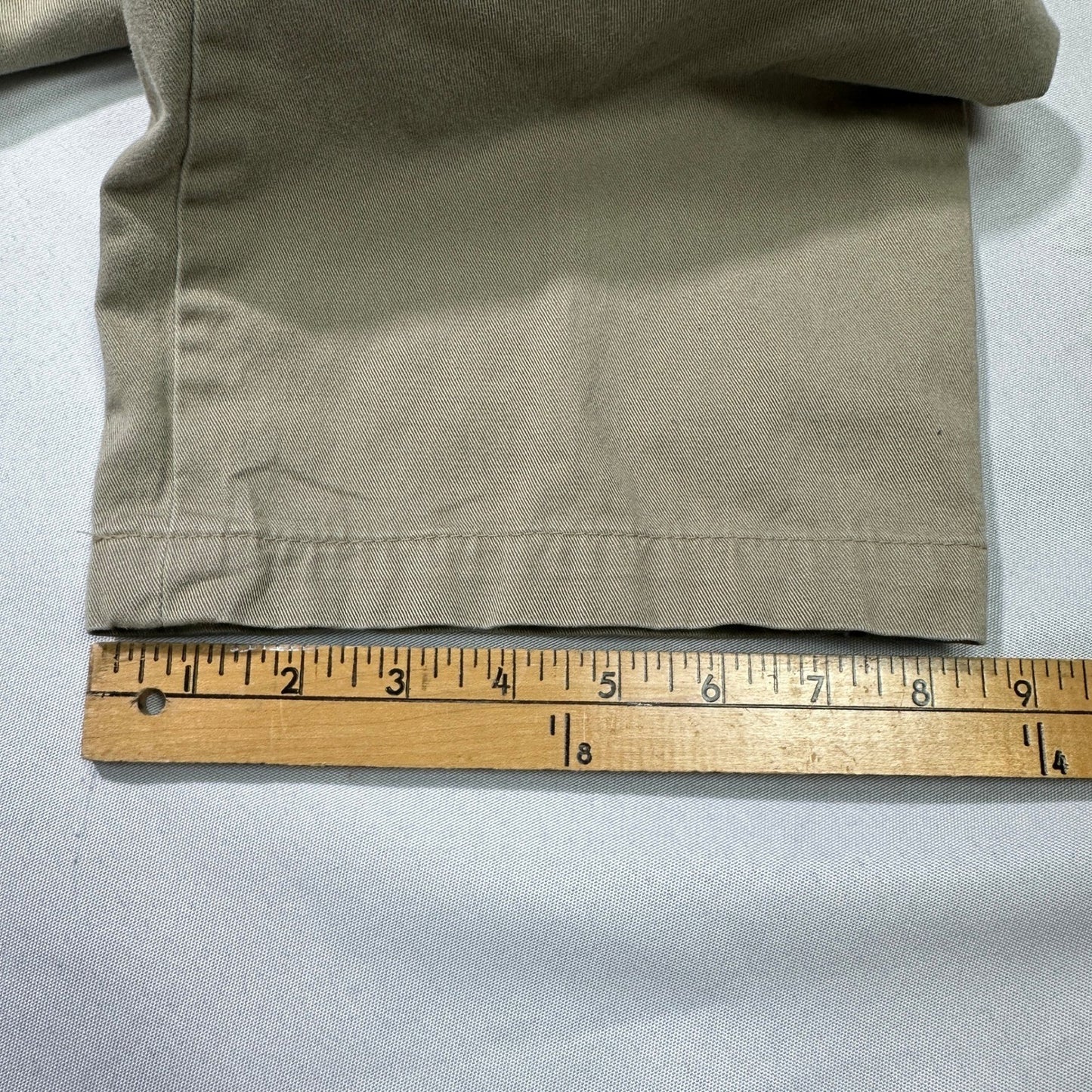 Polo Ralph Lauren Classic Fit Chino Mens 38x34 Khaki Tan Cotton Twill Pants