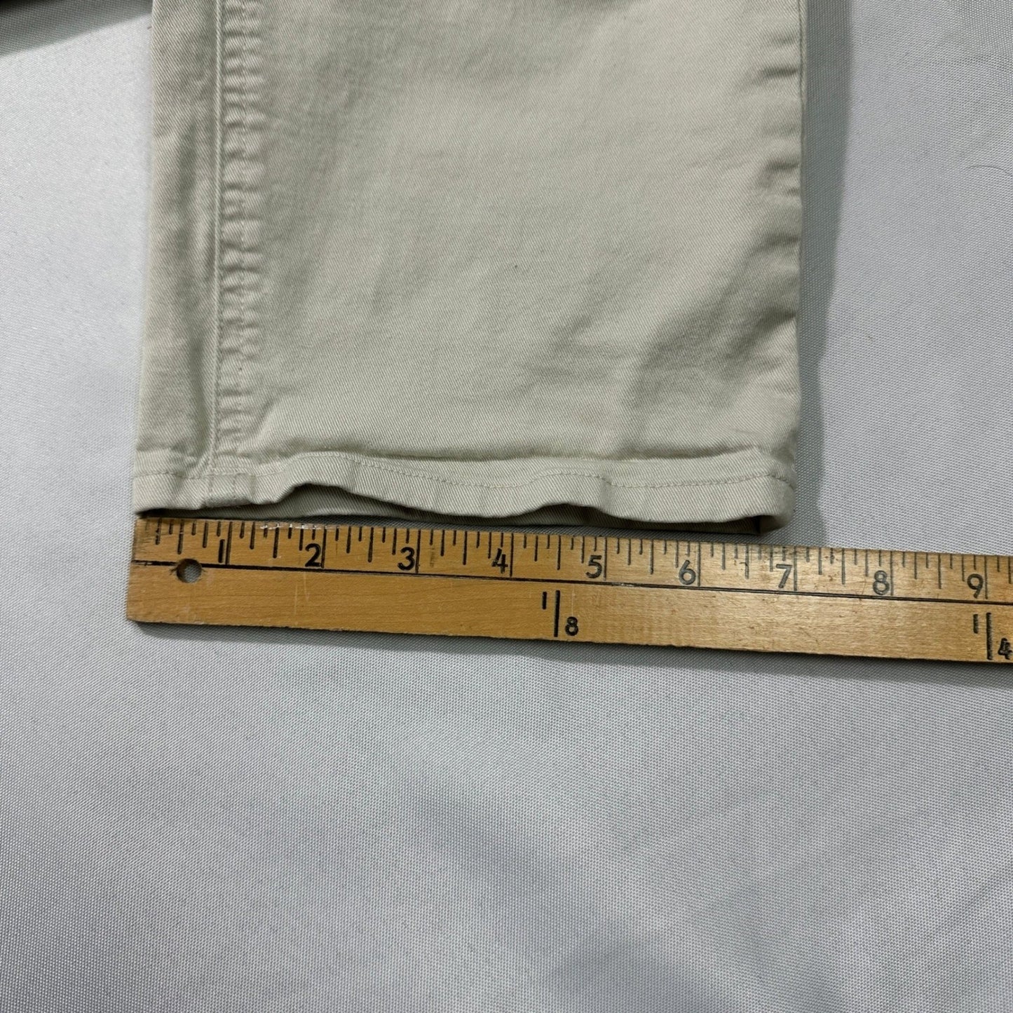 Brooks Brothers Chino Pants 38x32 Stone Khaki Stretch Cotton Cargo Style
