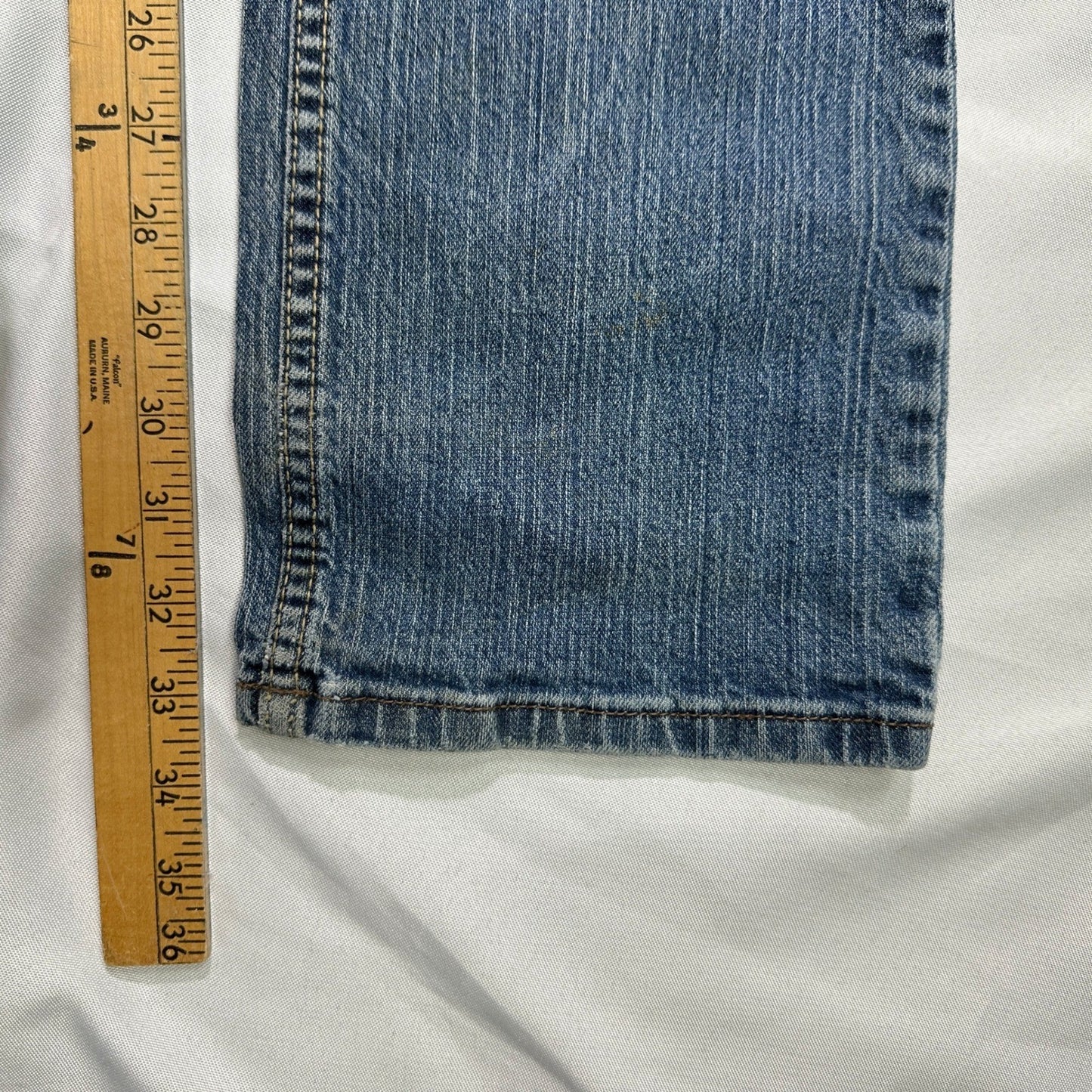 Cody James Slim Straight Jeans Mens 31x36 Blue Medium Wash Western Cowboy Denim