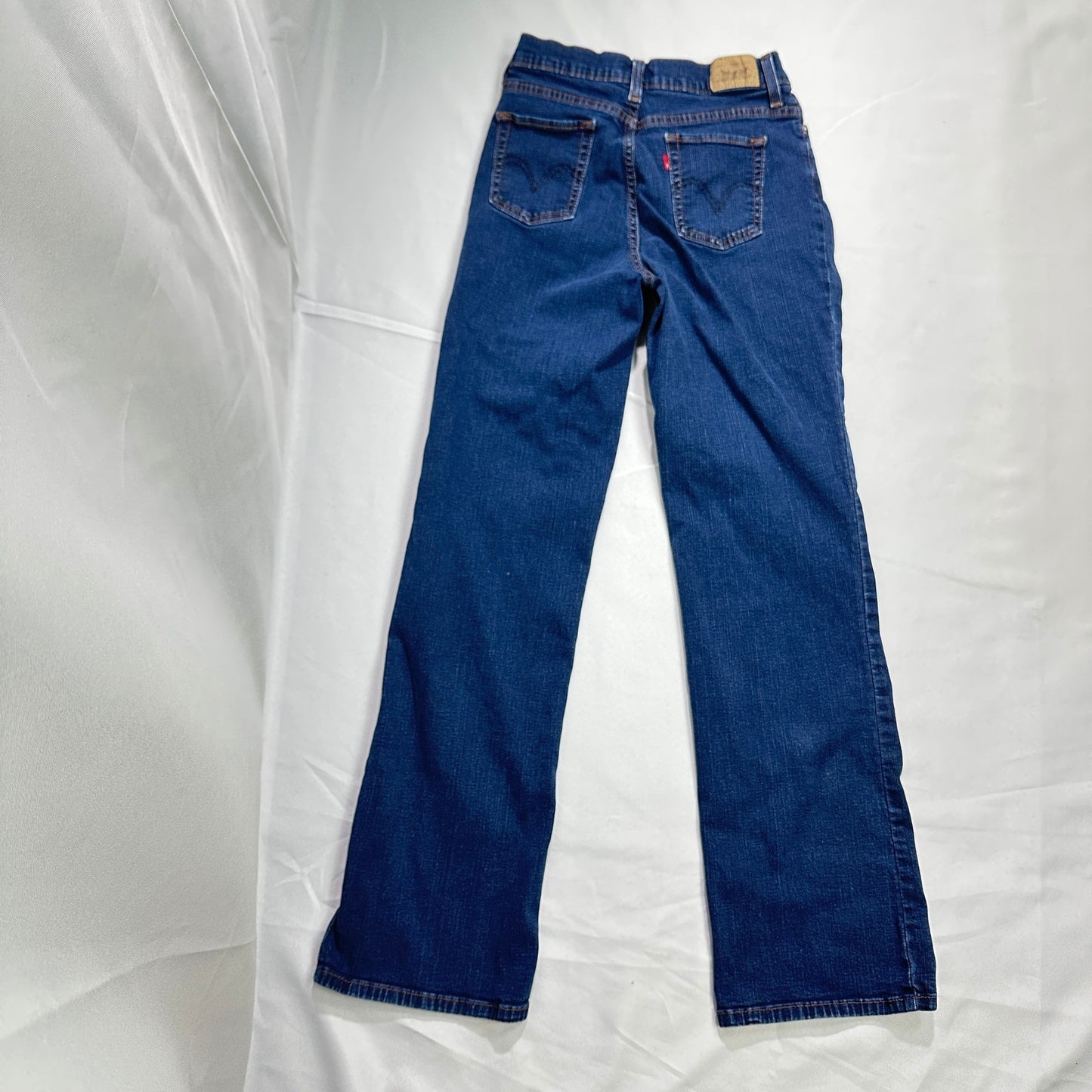 Vintage Levi's 512 Bootcut Jeans Womens 6M Dark Blue Baggy Y2K Retro Denim