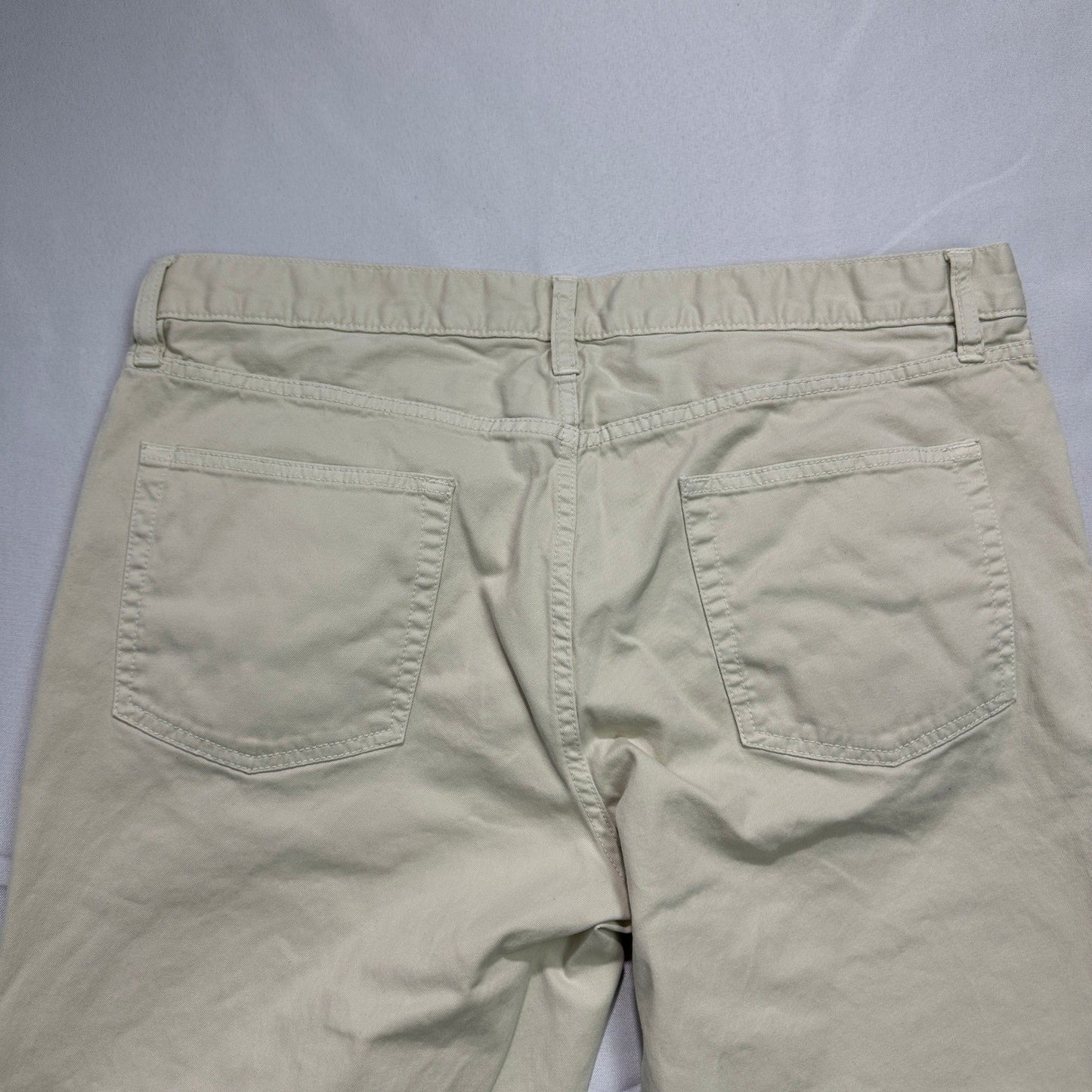 Brooks Brothers Chino Pants 36x32 Cream Khaki Cargo Style Cotton Men