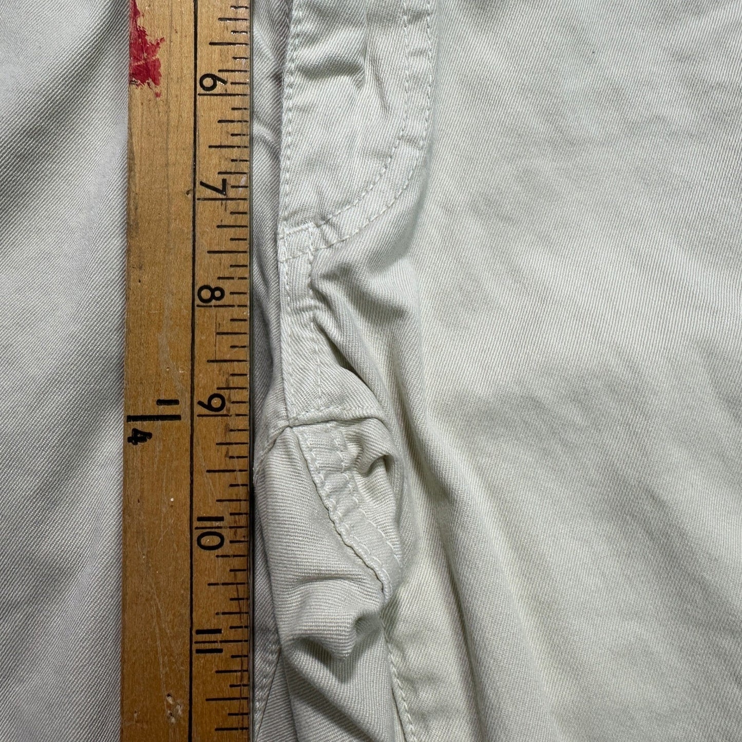 Brooks Brothers Chino Pants 36x32 Cream Khaki Cargo Style Cotton Men