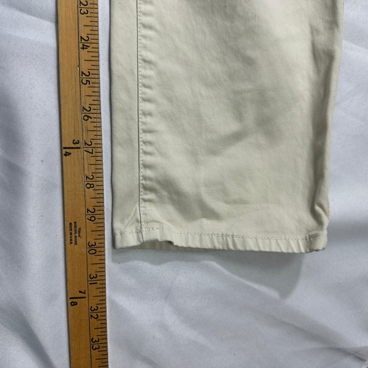 Brooks Brothers Chino Pants 36x32 Cream Khaki Cargo Style Cotton Men