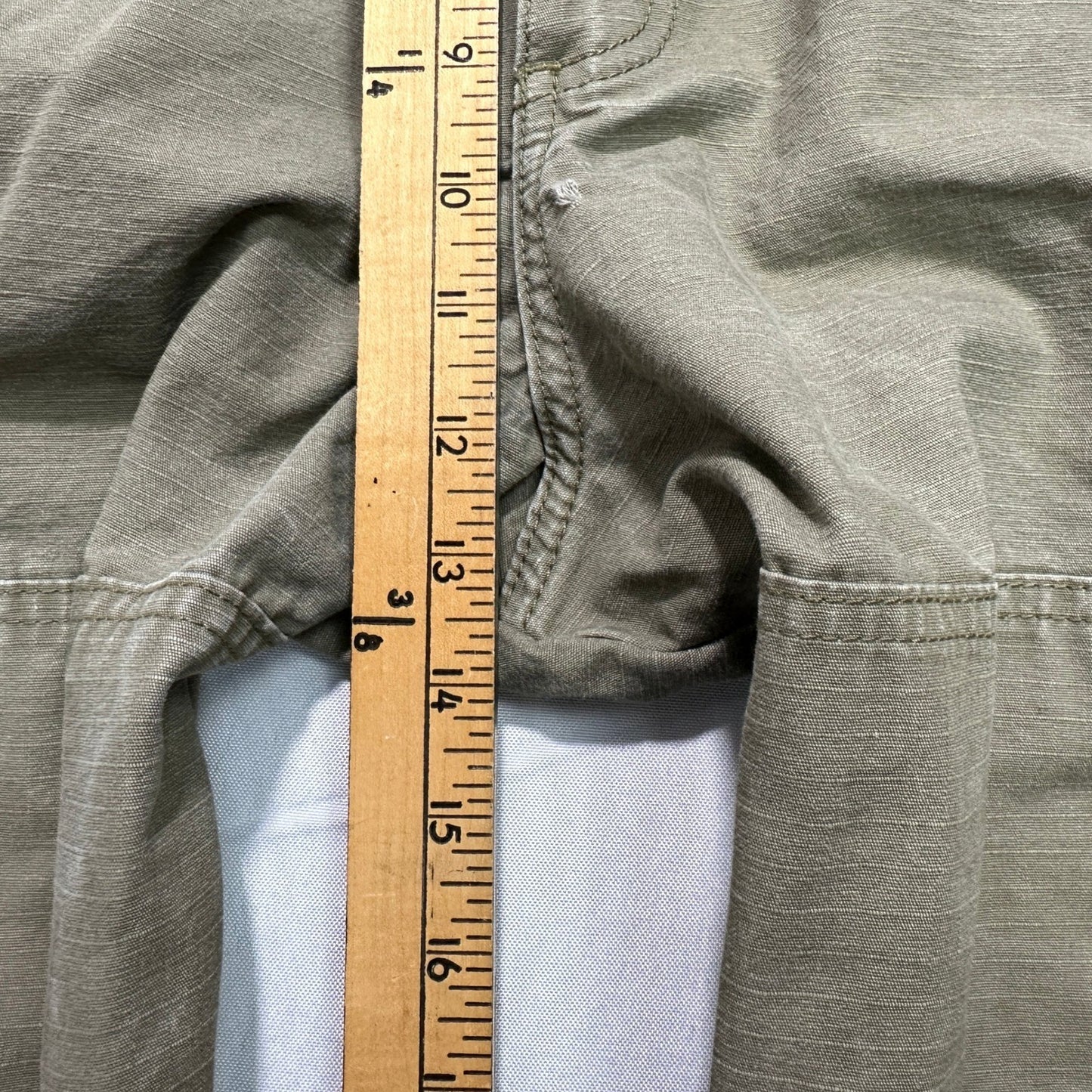 Wrangler Riggs Workwear Cargo Pants Mens 40x30 Green Utility Ripstop Rugged