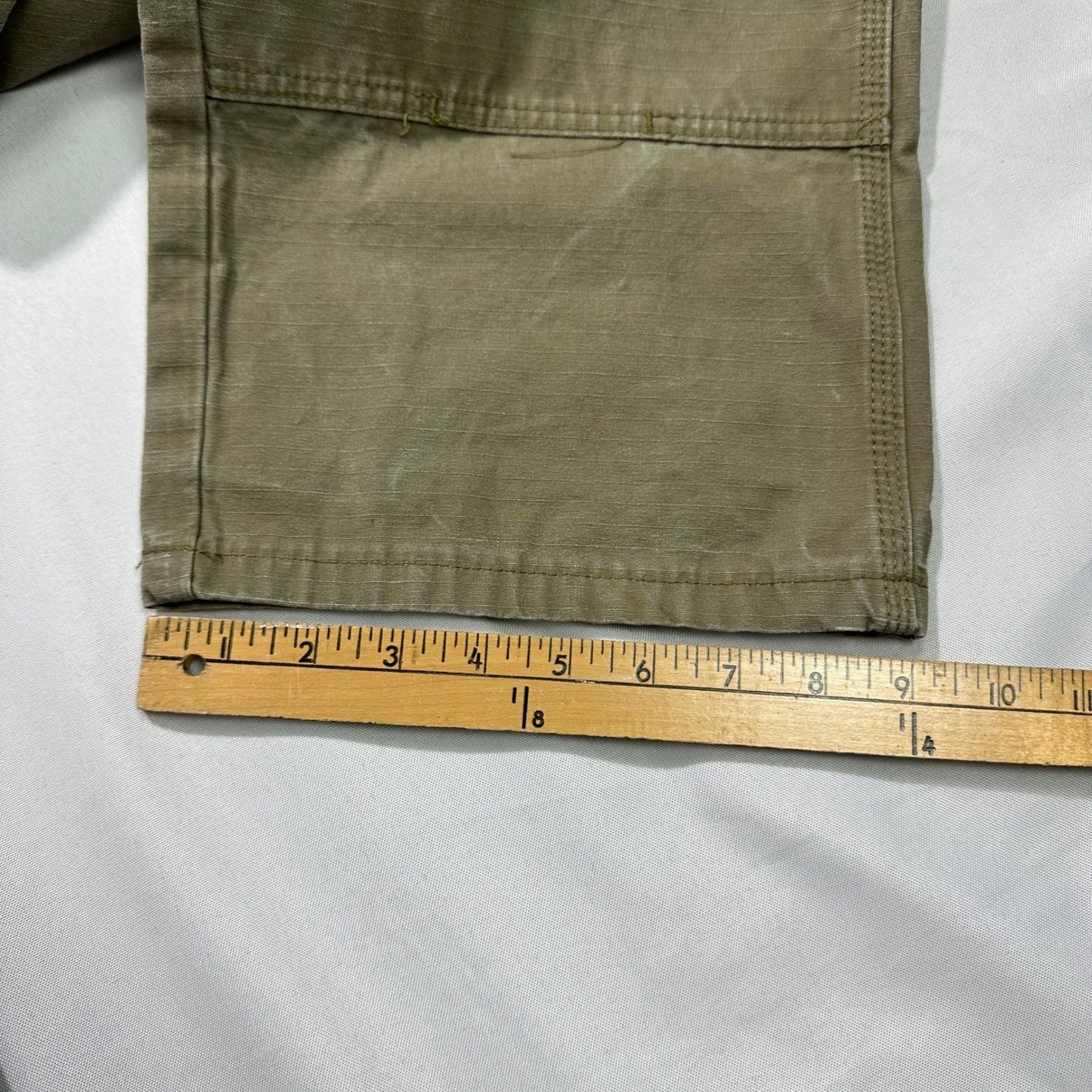Wrangler Riggs Workwear Cargo Pants Mens 40x30 Green Utility Ripstop Rugged